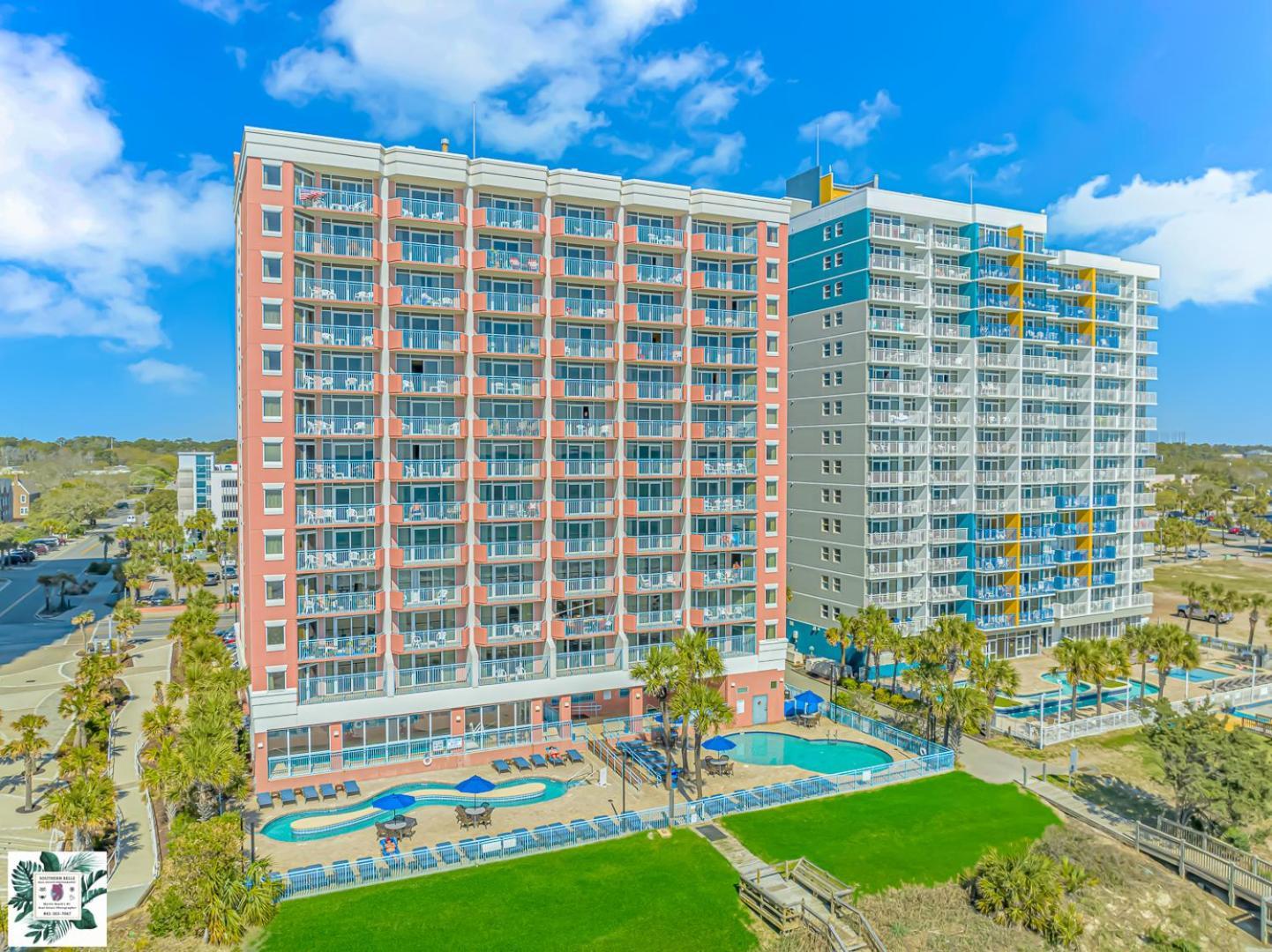 Immaculate! Beautifully Renovated Oceanfront 1 Bedroom Suite - Sleeps 6! - Roxanne Towers Unit 804 マートルビーチ エクステリア 写真