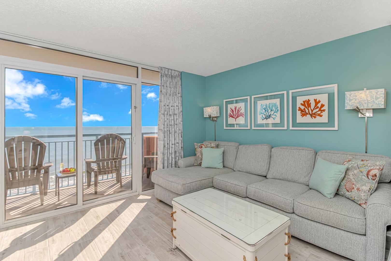 Immaculate! Beautifully Renovated Oceanfront 1 Bedroom Suite - Sleeps 6! - Roxanne Towers Unit 804 マートルビーチ エクステリア 写真