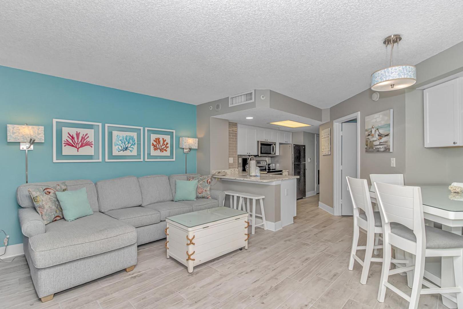 Immaculate! Beautifully Renovated Oceanfront 1 Bedroom Suite - Sleeps 6! - Roxanne Towers Unit 804 マートルビーチ エクステリア 写真